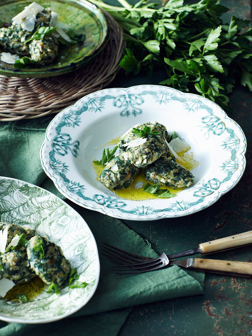 Spinach and Ricotta Gnocchi