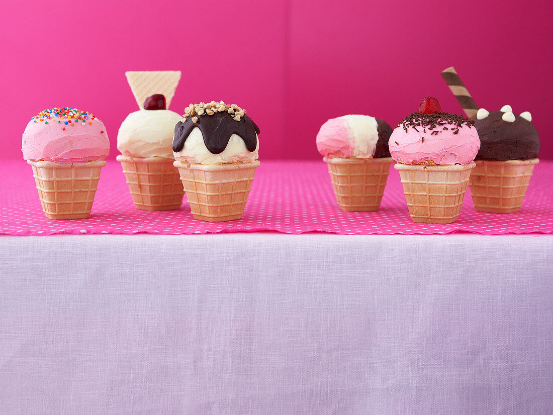 Ice-Cream Cake Cones