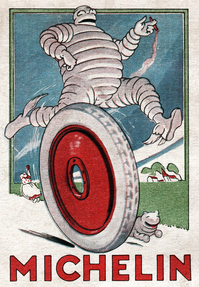 Michelin Man, illustration
