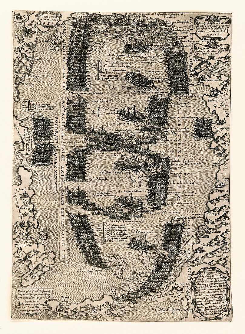 Battle of Lepanto, 7 October 1571