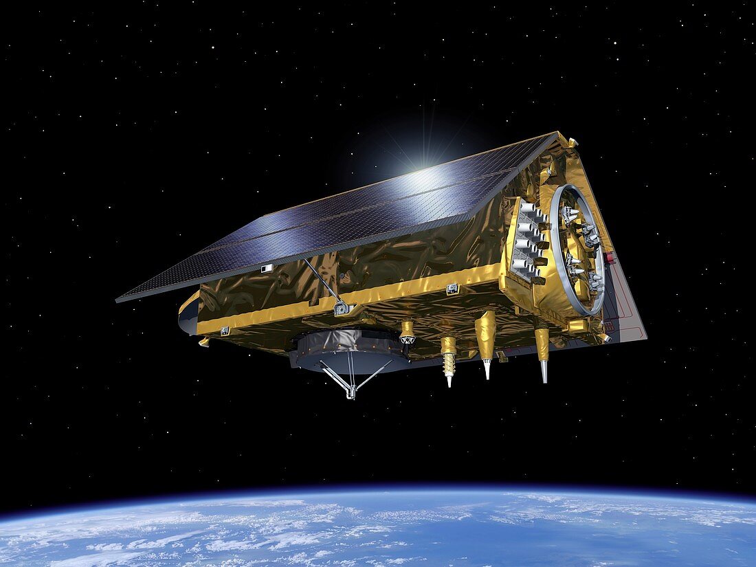 Sentinel 6 Michael Freilich satellite, illustration
