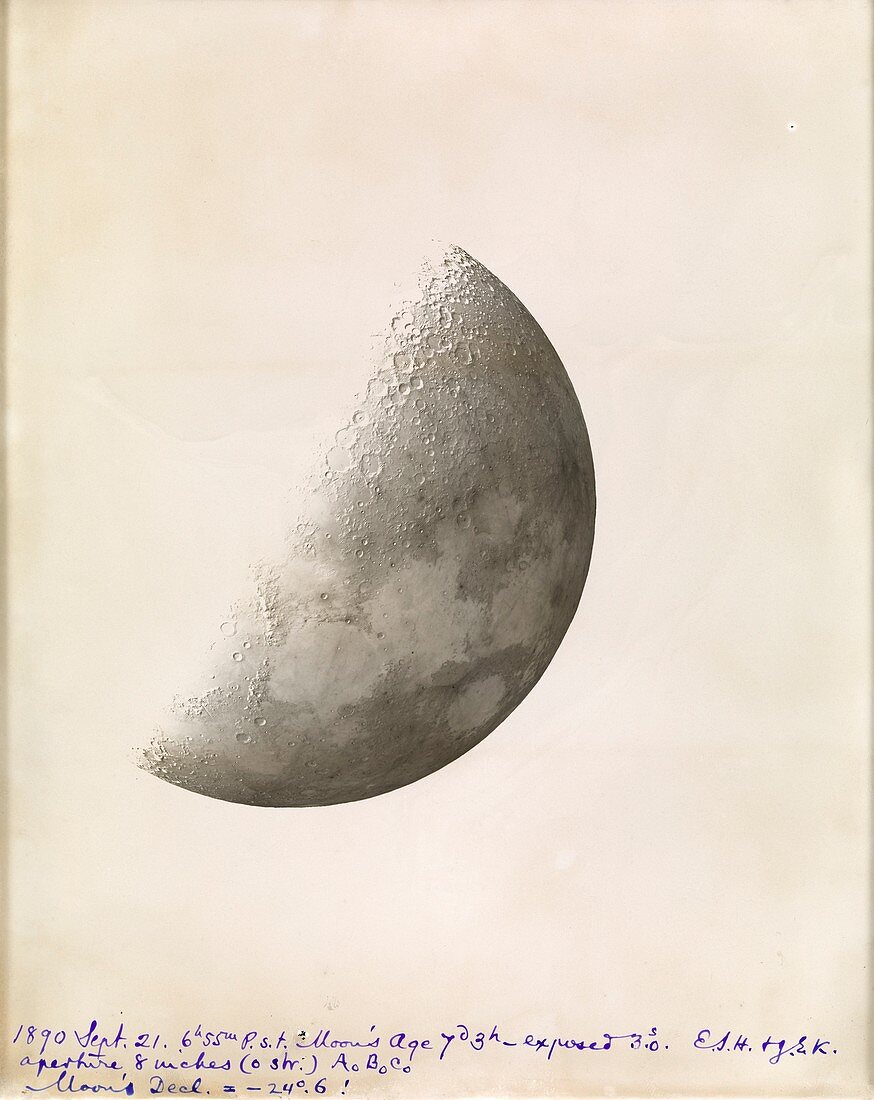 Phase of the Moon, 21 September 1890