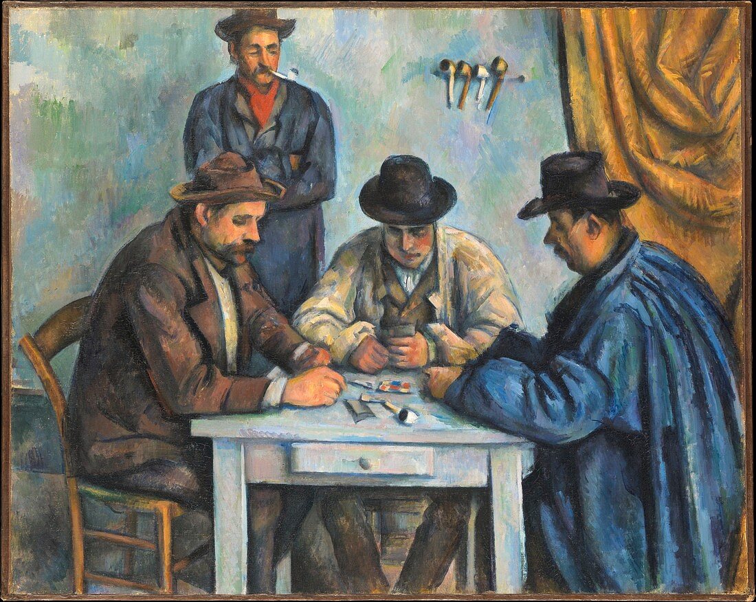 The Card Players, 19th century