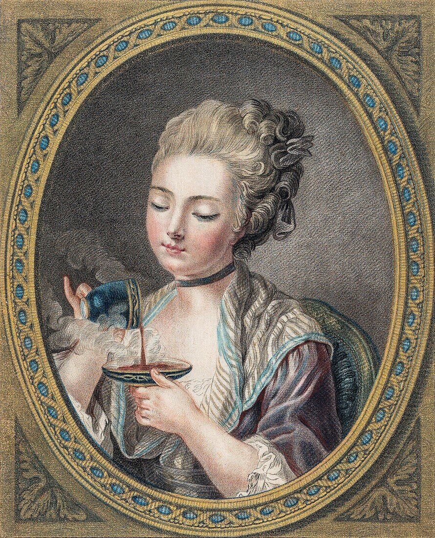 The Woman Taking Coffee, 18th century
