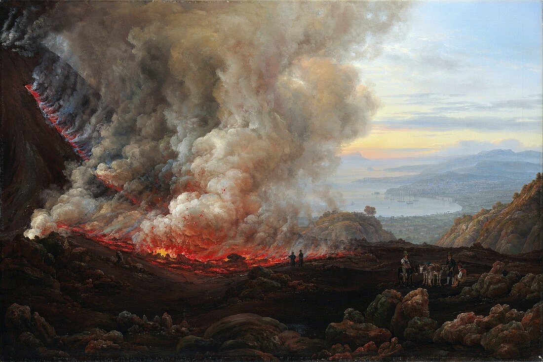Eruption of Vesuvius, 1820