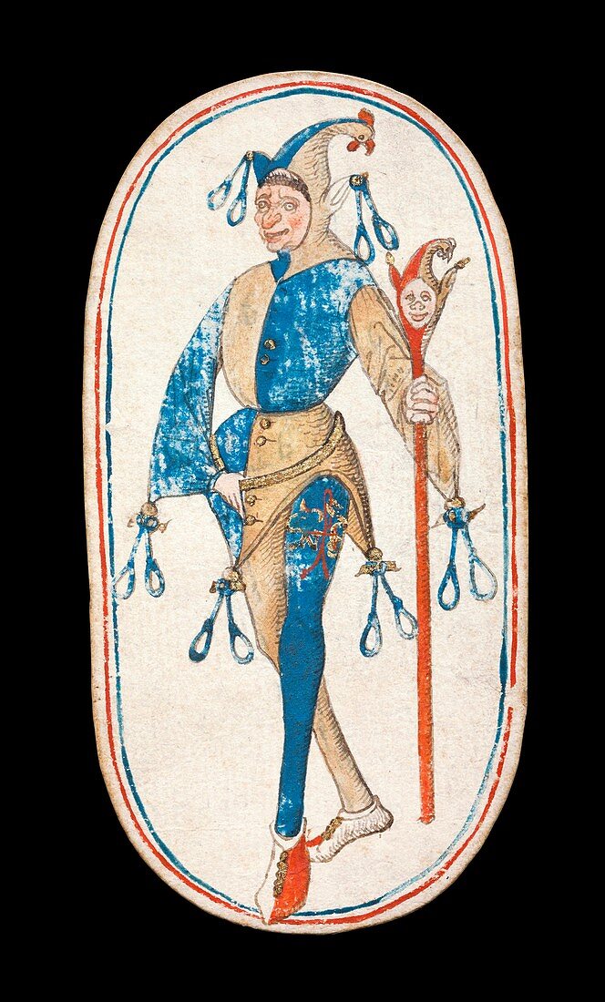 Knave of Nooses from Cloisters playing cards, 15th century