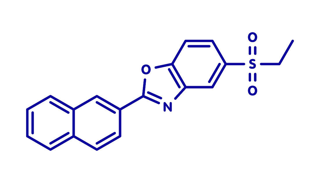 Ezutromid Duchene muscular dystrophy drug molecule