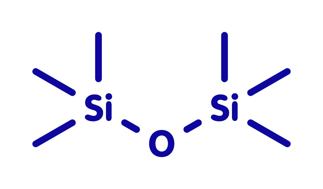 Hexamethyldisiloxane organosilicon solvent molecule