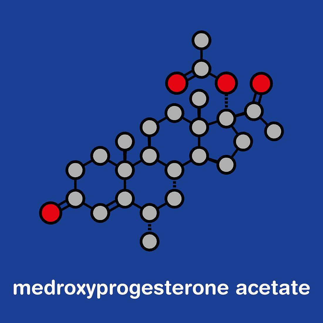 Medroxyprogesterone acetate progestin hormone drug