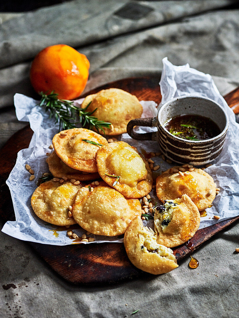 Sardinian ricotta fritters