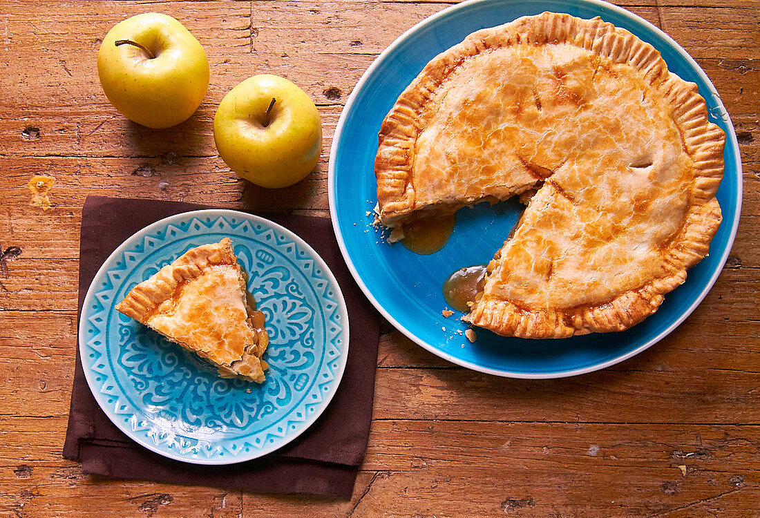 Apple Pie (Amerikanischer Apfelkuchen)