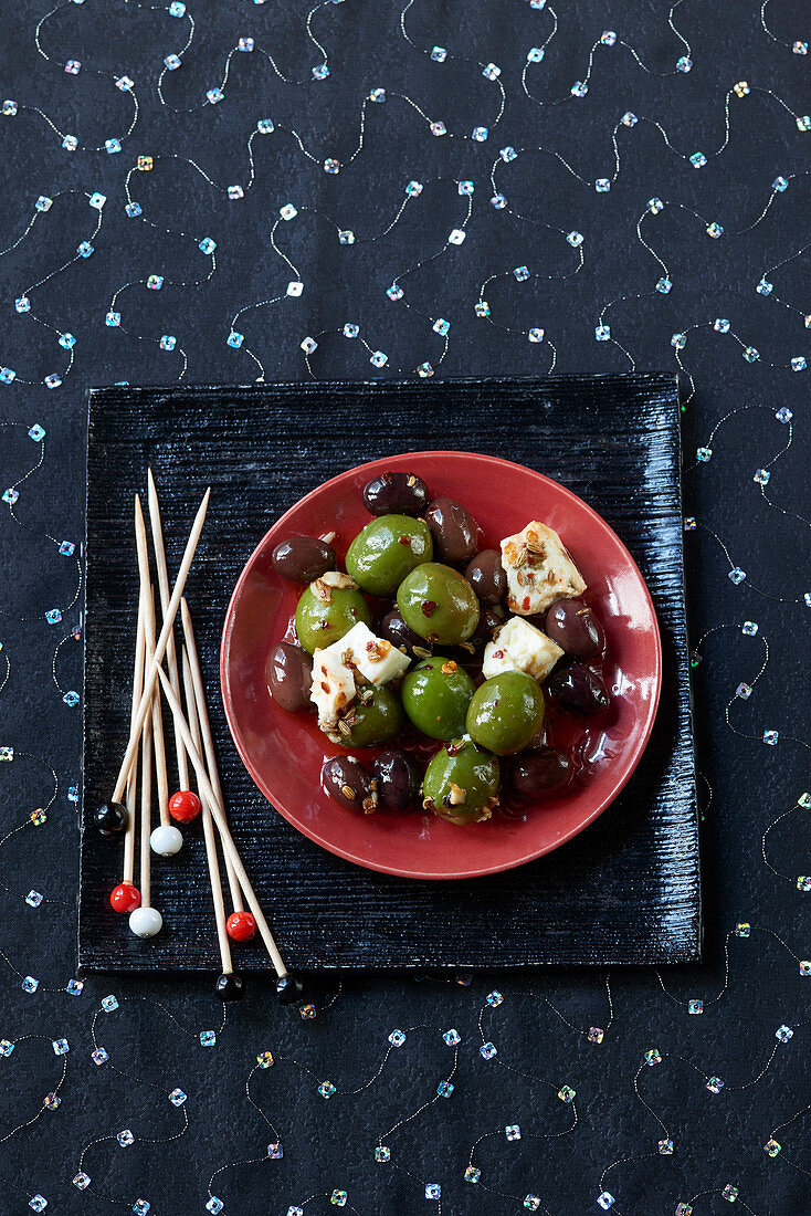 Olives with Feta