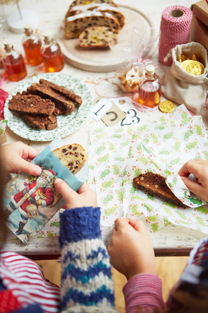 DIY edible advent calendar