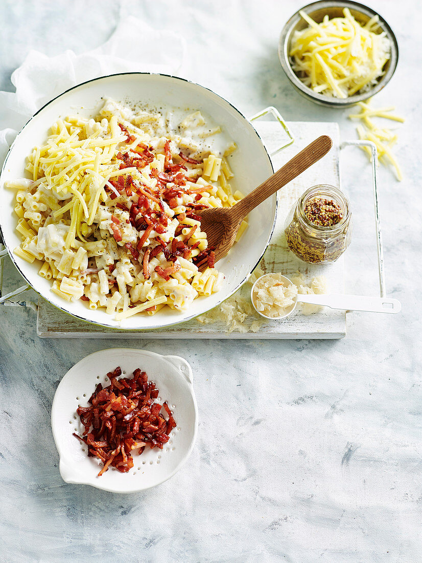 Makaroni und Käse