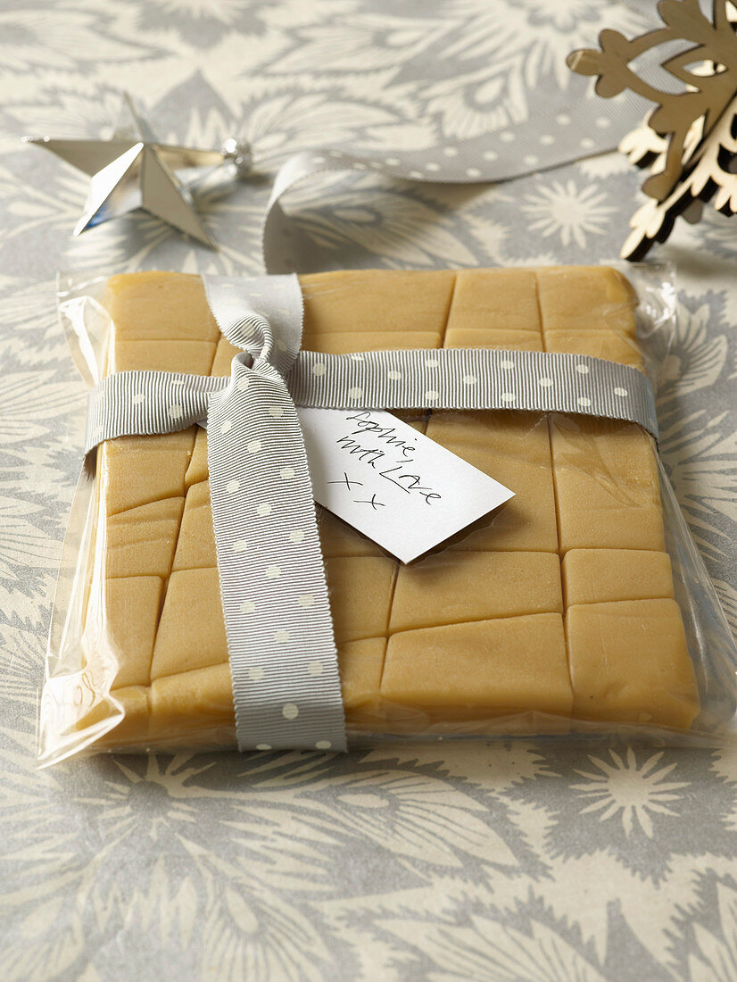 Baileys and white chocolate fudge