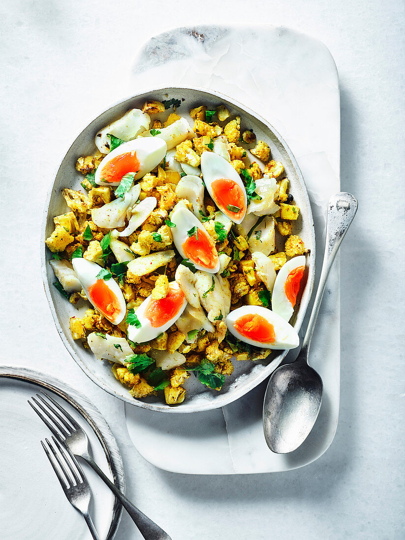 Cauli kedgeree