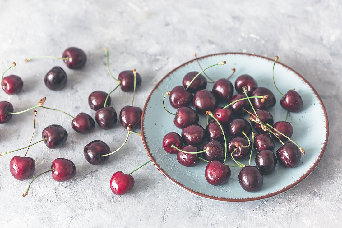 Fresh cherries