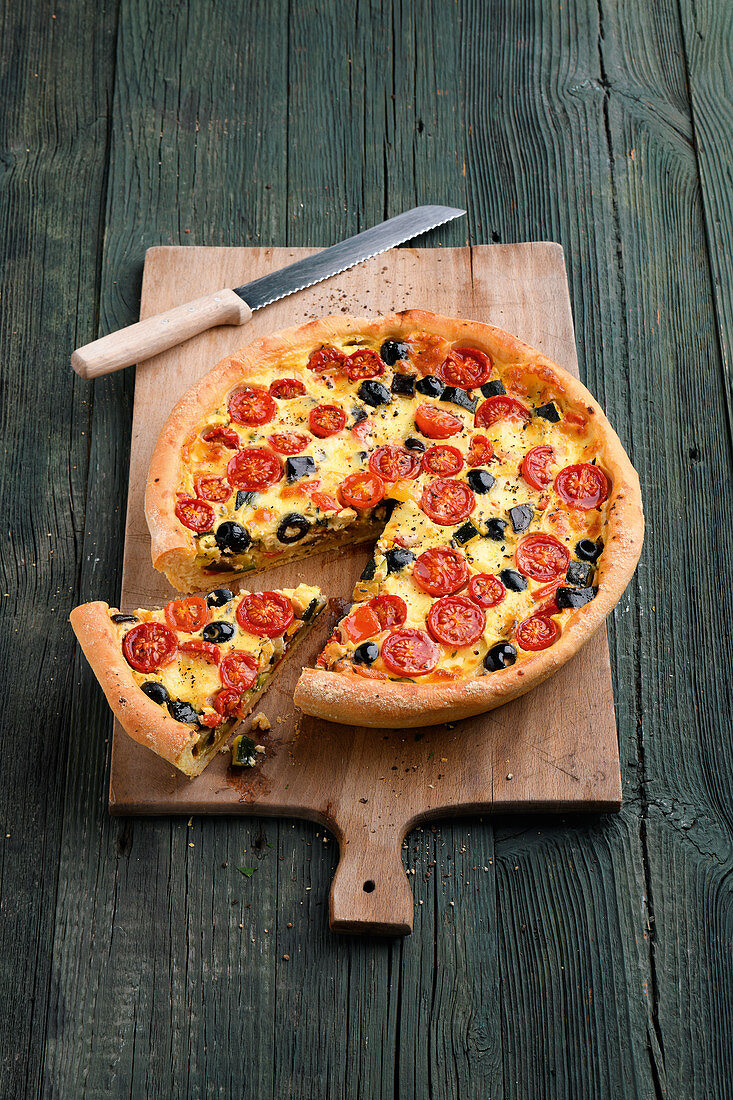 Ratatouille-Quiche