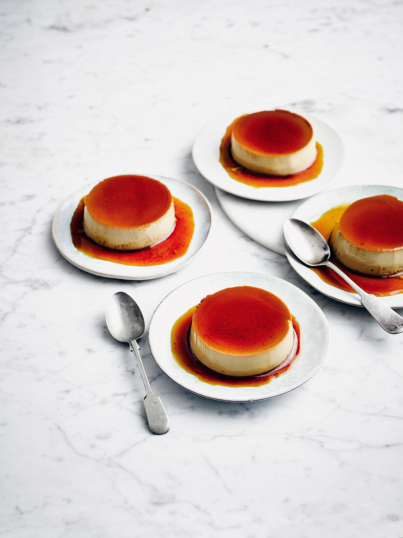 Kahlua creme caramel