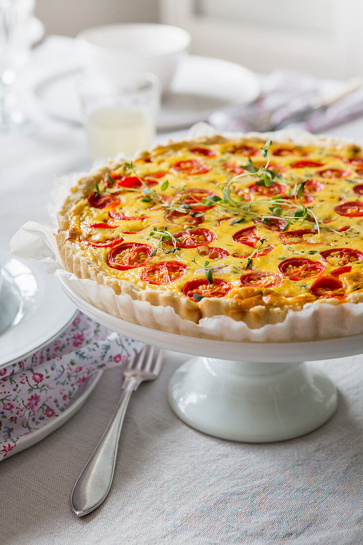 Tomaten-Quiche