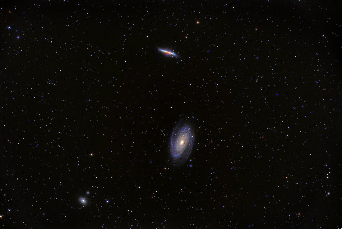 M81 and M82 Galaxy pair