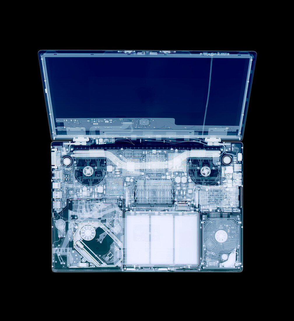 Laptop computer, X-ray