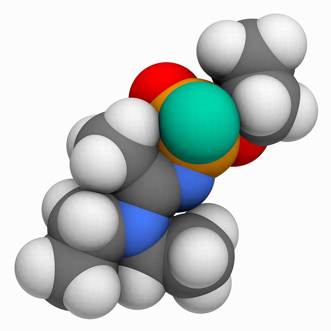 Novichok nerve agent, illustration