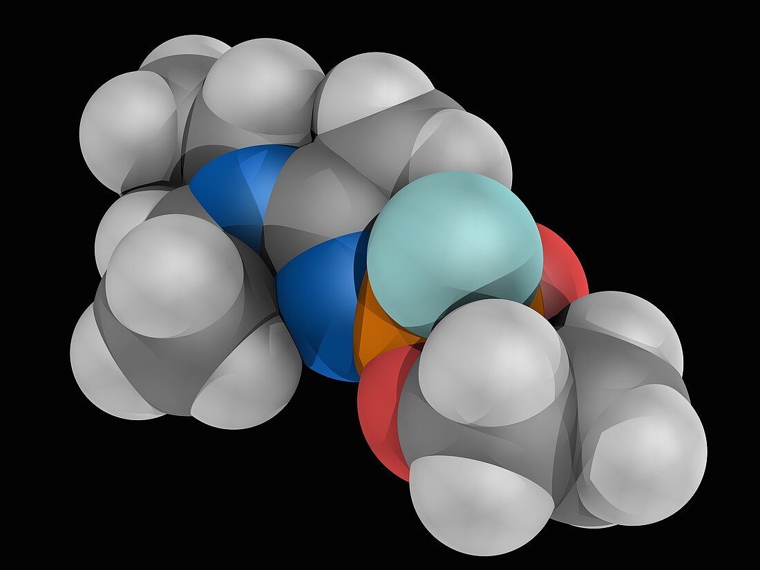 Novichok nerve agent, illustration