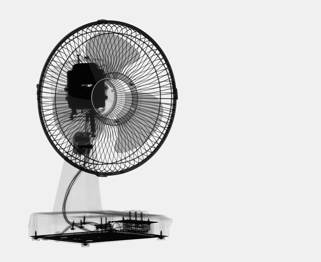 Electric fan, X-ray
