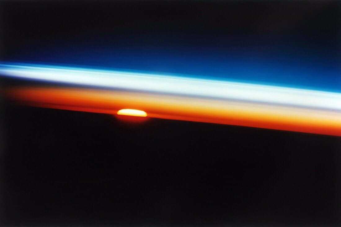 Sunrise from Earth Orbit