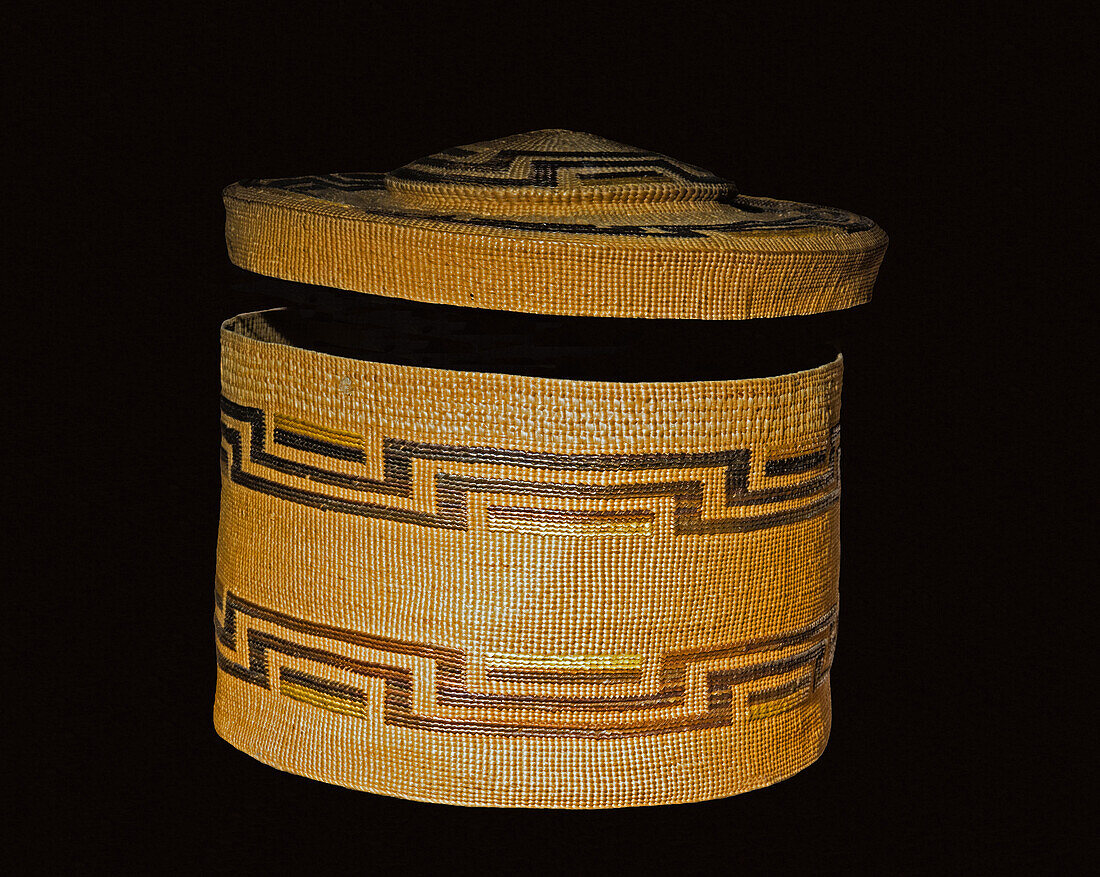 Woven Basket, Tlingit Tribe
