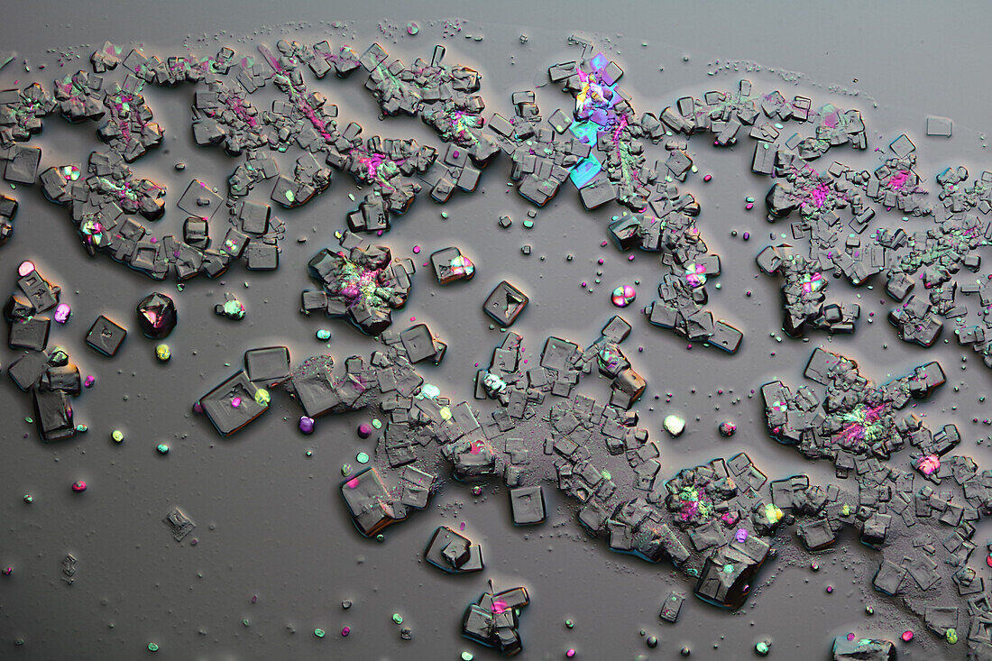 Sea Salt, Polarized Light Microscopy