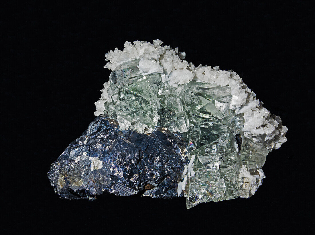 Calcite, Fluorite and Galena