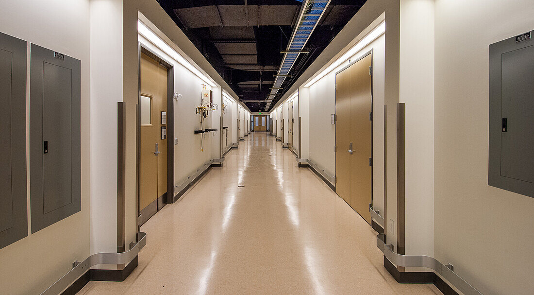 Clean Corridor at Public Health Laboratory