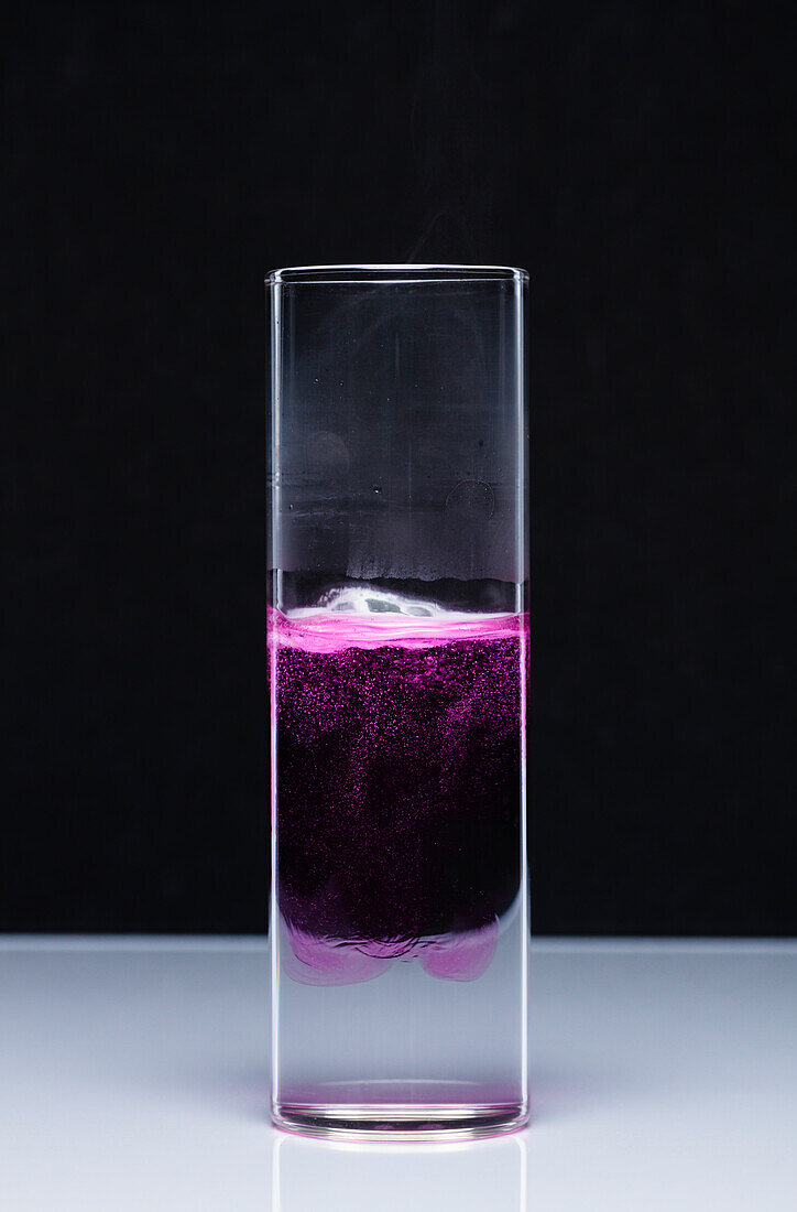 Lithium reacts with water, 3 of 4