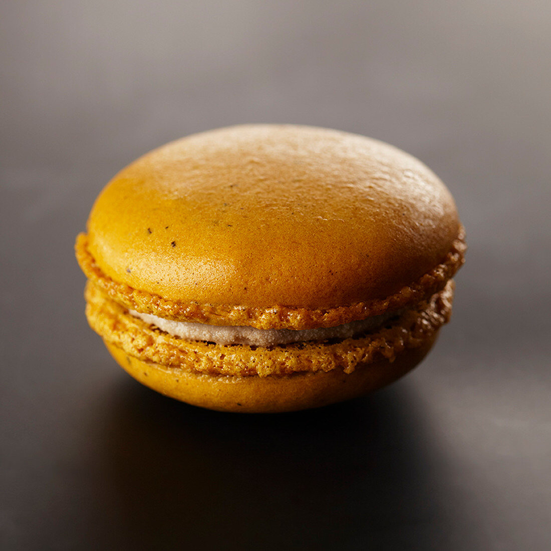 A coffee macaroon