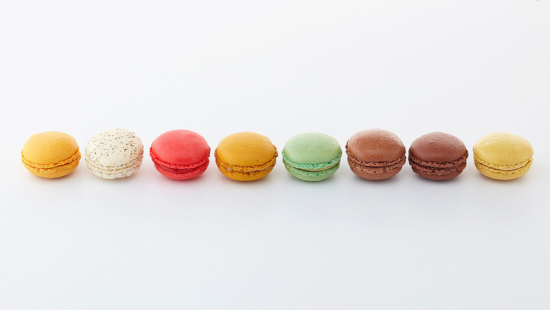 Bunte Macarons