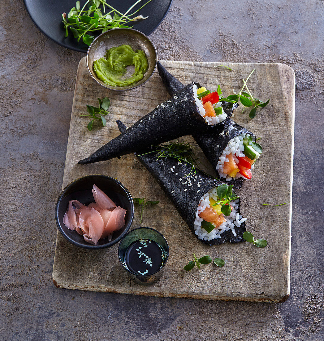 Sushi cones
