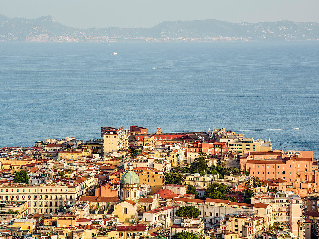 A view of Vomero, Naples, Campania, Italy