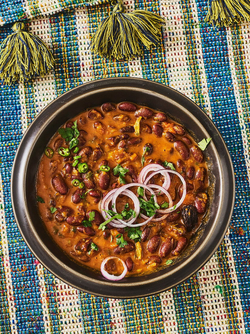 Indian kidney bean curry
