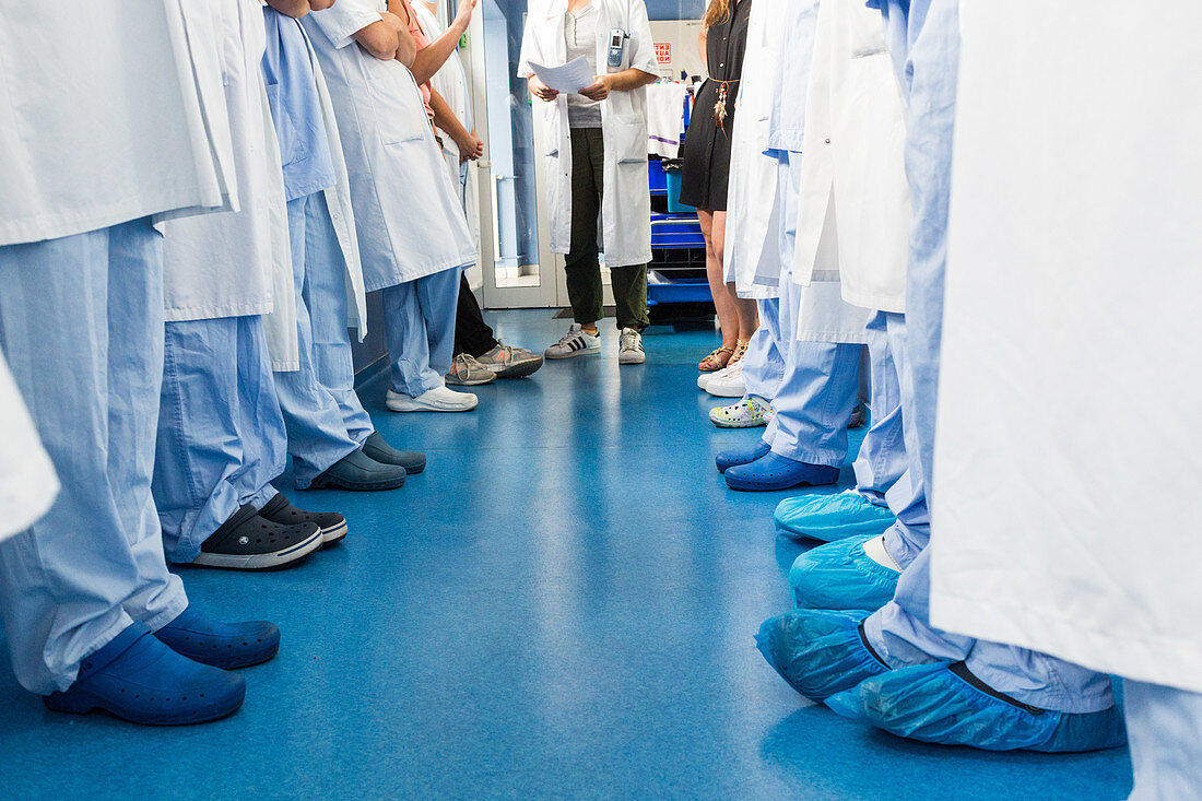 Meeting of the pharmacy staff