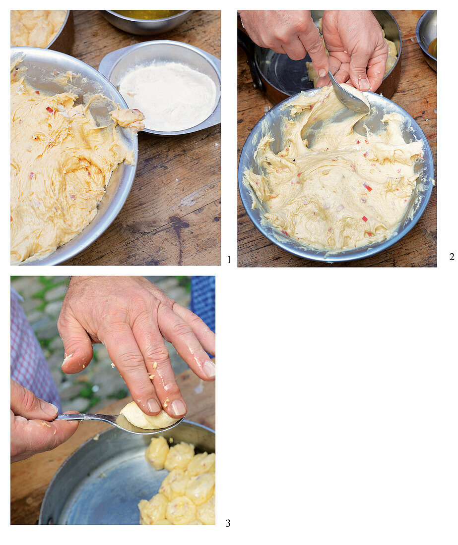 Kartoffel-Buchteln zubereiten