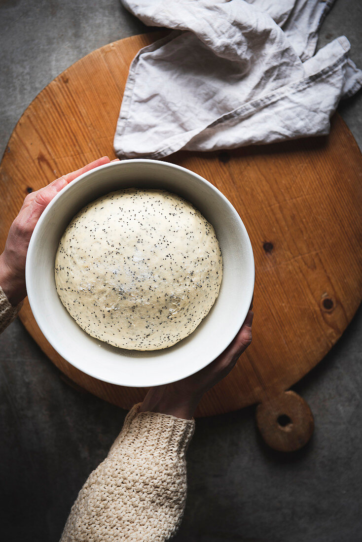 Yeast Dough With Poppy Seed