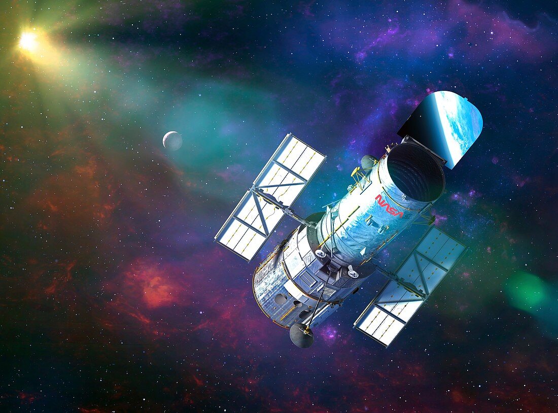 Artwork of TESS Spacecraft