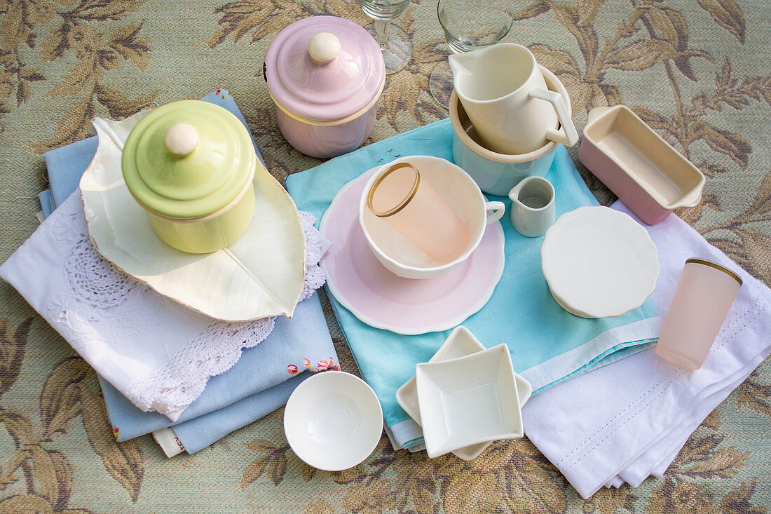 Vintage crockery