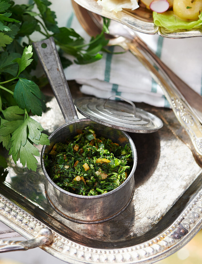 Parsley gremolata