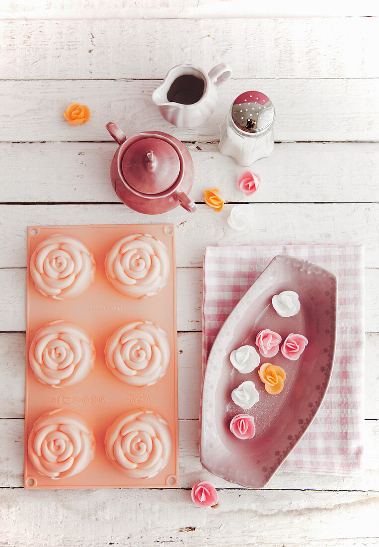 Rose tartlets