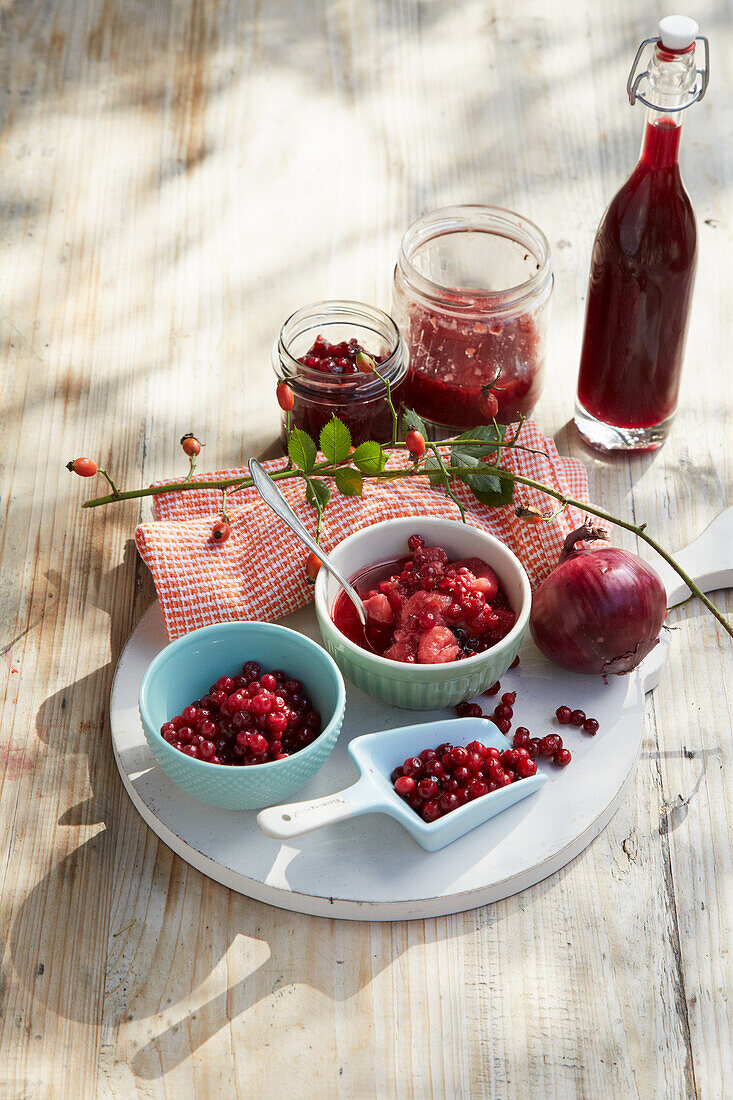 Cranberry chutney (protects against bacteria in the bladder)