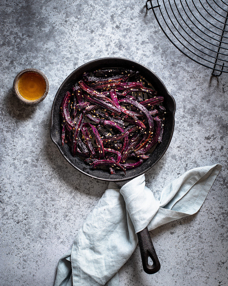 Baked carrots