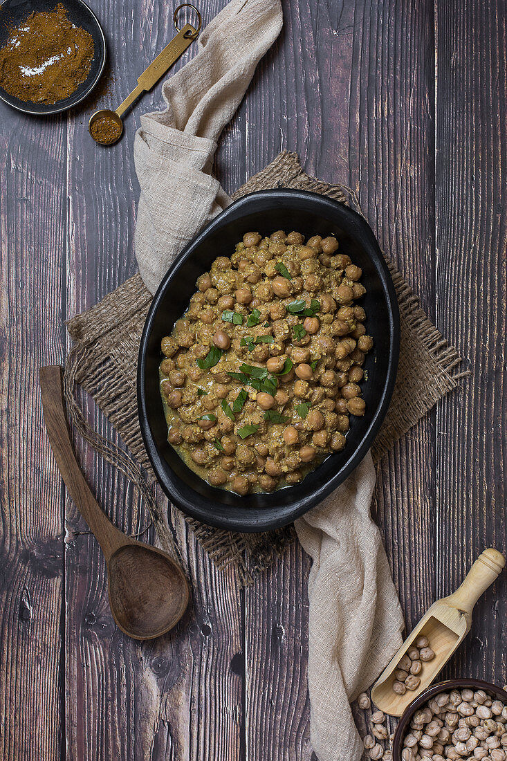 Indian pea curry (vegeterian)